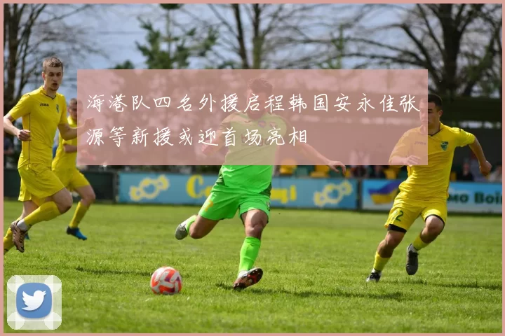 海港队四名外援启程韩国安永佳张源等新援或迎首场亮相